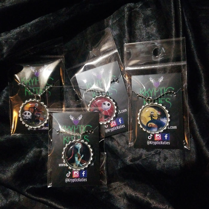 Nightmare charm necklace