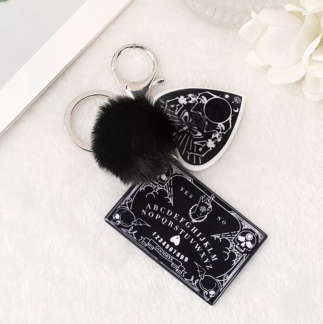 Ouija board keychain