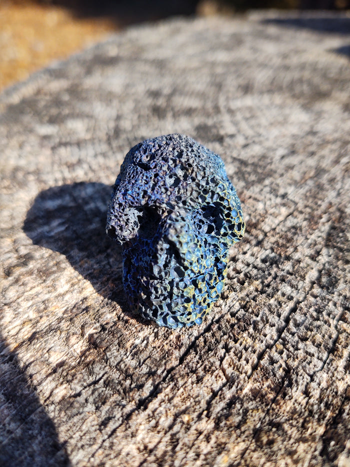 Titanium Lava Skull