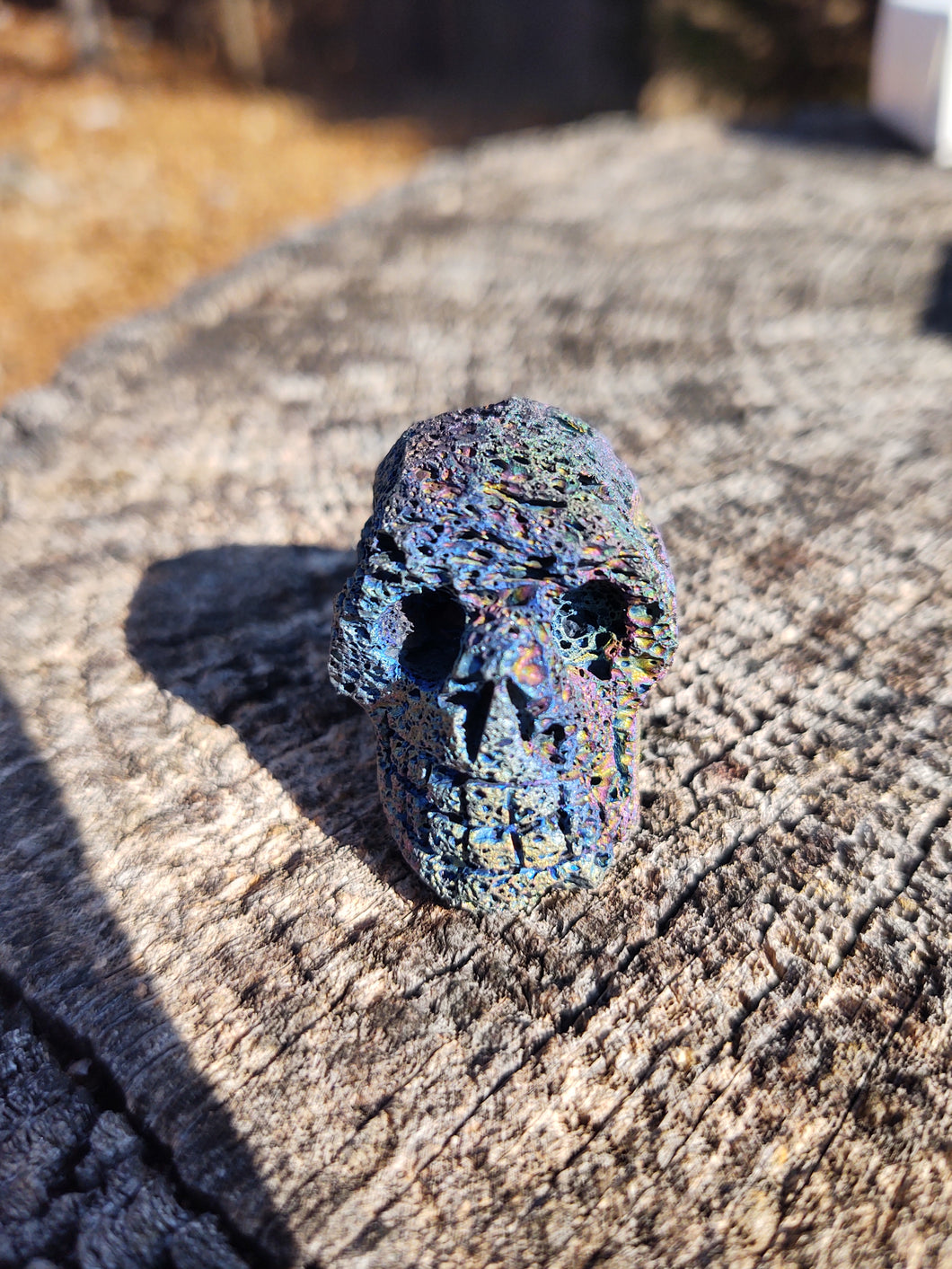 Titanium Lava Skull