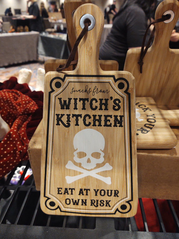 Witches kitchen cutting board