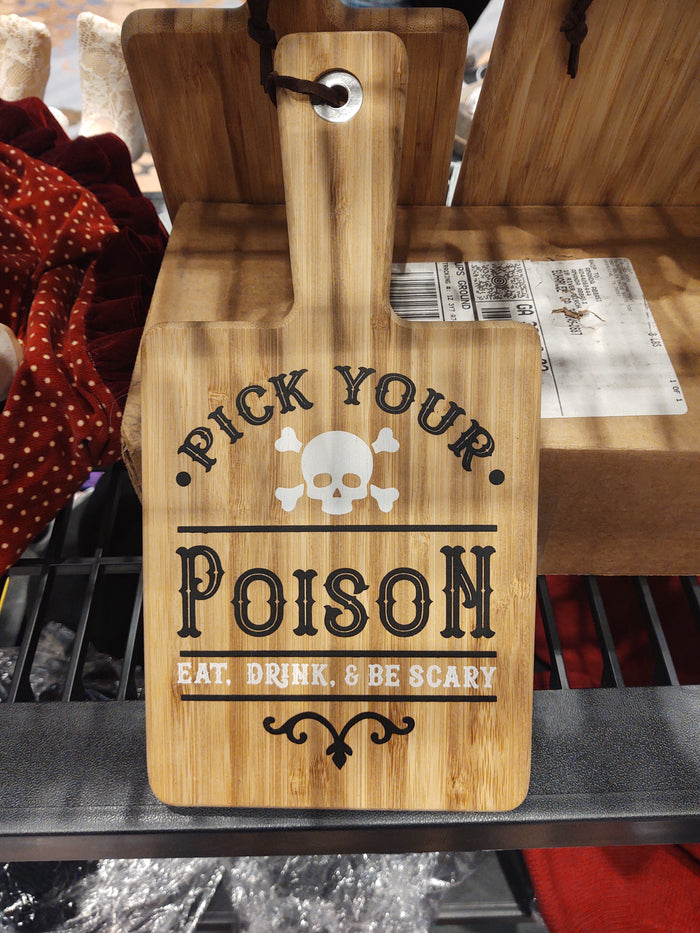 Poison cutting board