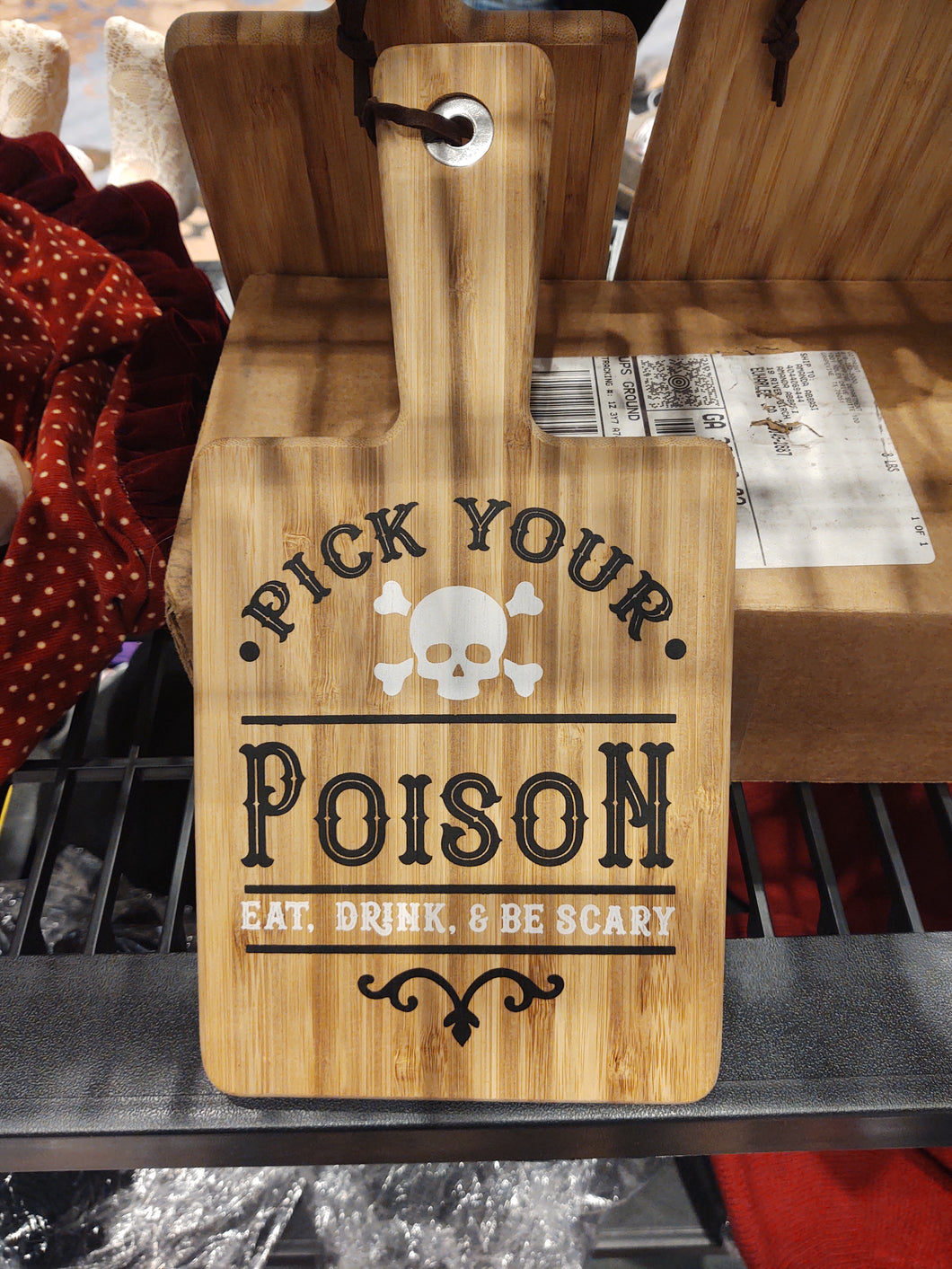 Poison cutting board