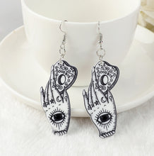 Load image into Gallery viewer, Planchette / hand earrings
