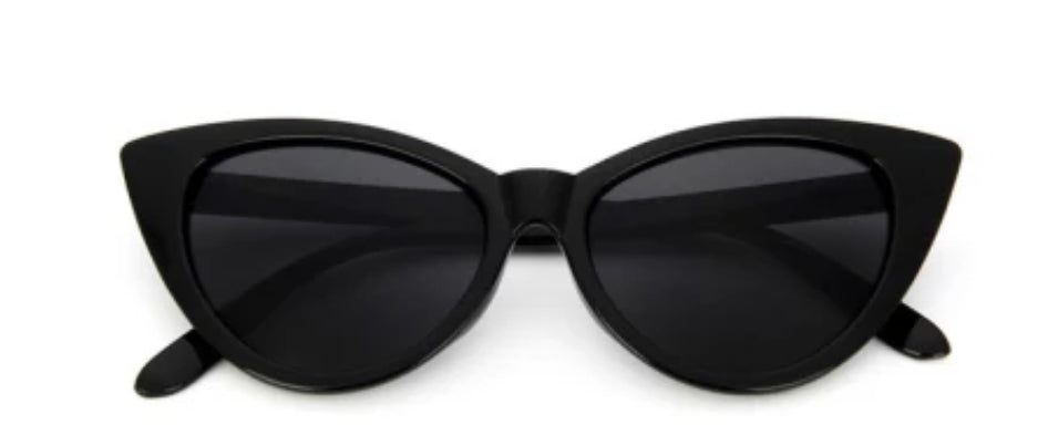 Cat eye sunglasses black/dark