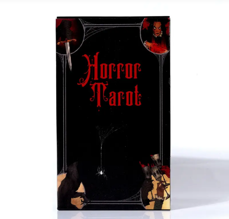 Horror tarot cards