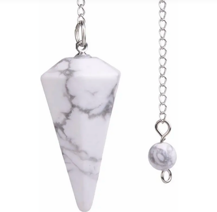 Natural stone pendulum