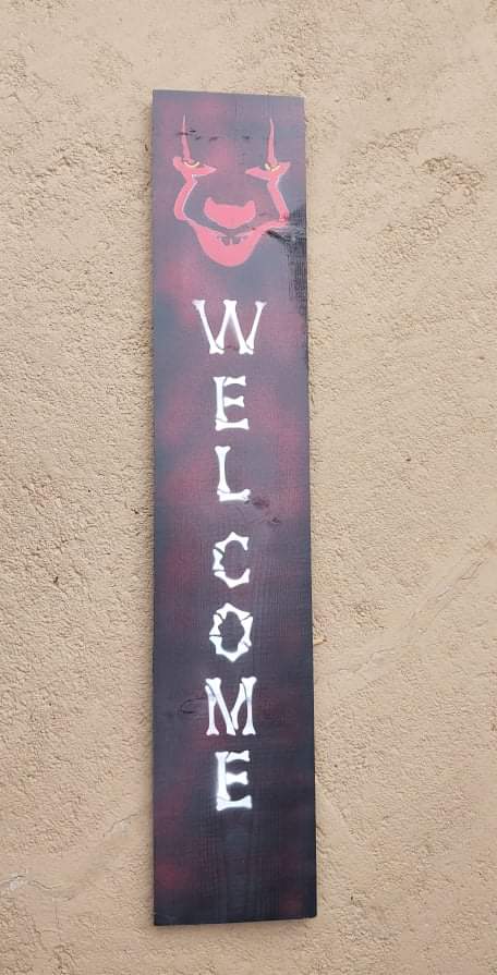 Welcome - black